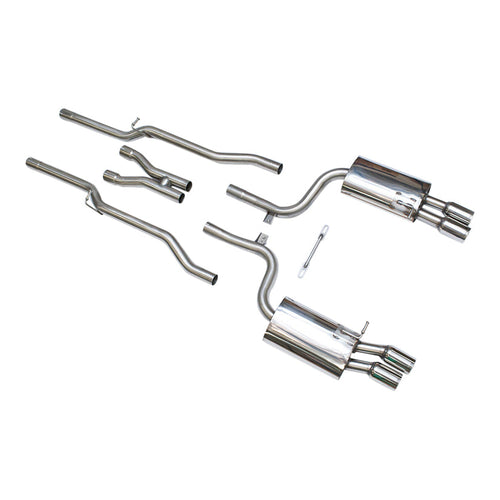 Audi S4 4.2 V8 Quattro B7 Saloon/Sedan/Avant & Cabriolet 2004-2009 Cat-back Exhaust - Non Resonated
