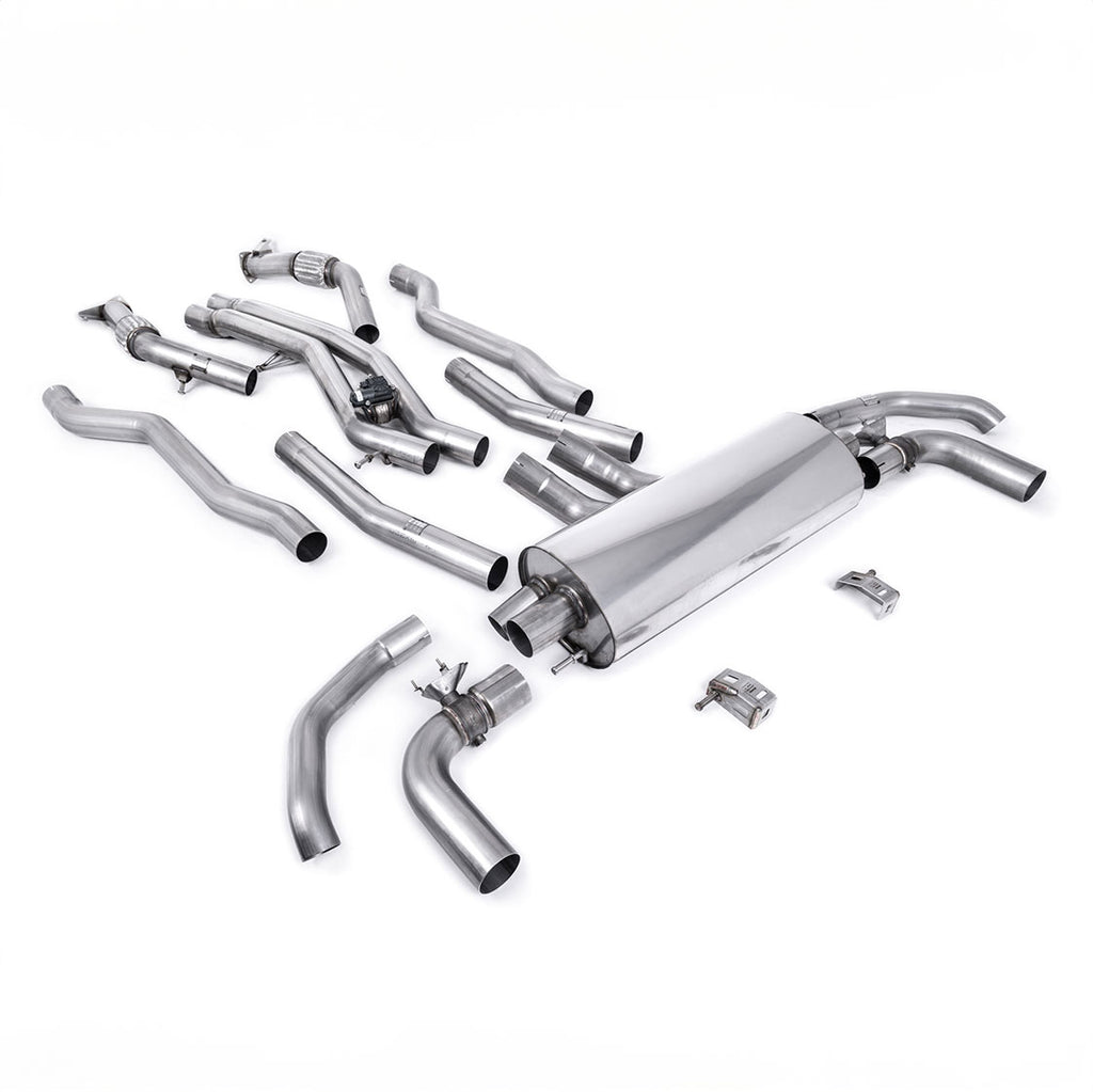 Audi SQ8 4.0 V8 Bi-Turbo (OPF / GPF Equipped Models) 2020-2024 Particulate Filter-back Exhaust