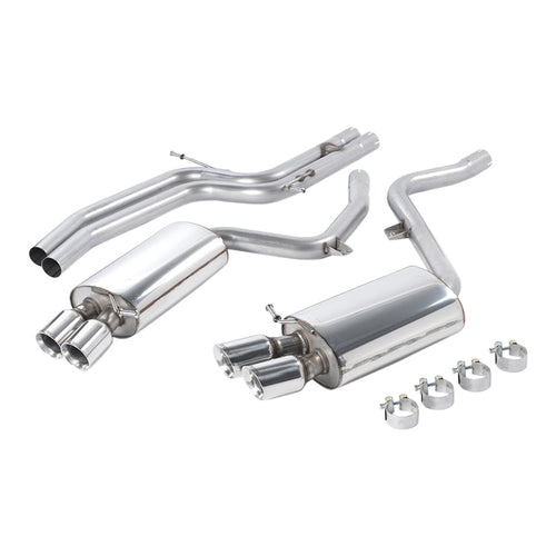 Audi S5 4.2 V8 B8 Coupe (Manual Only) 2007-2011 Cat-back Exhaust - Non Resonated