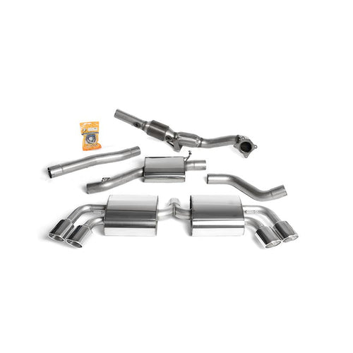 Audi TT Mk2 TTS Quattro 2008-2014 Turbo-back including Hi-Flow Sports Cat Exhaust
