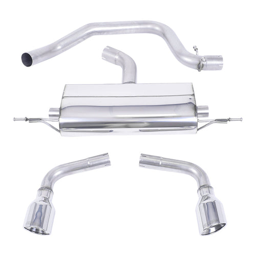 Audi TT Mk2 2.0 TFSi 2WD 2006-2011 Cat-back Exhaust