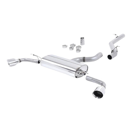 Audi TT Mk2 3.2 Quattro 2006-2010 Cat-back Exhaust - Non Resonated