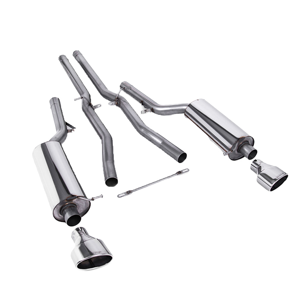 Audi RS6 C5 V8 Bi-Turbo Saloon & Avant 2002-2004 Cat Back Exhaust - Autobeam