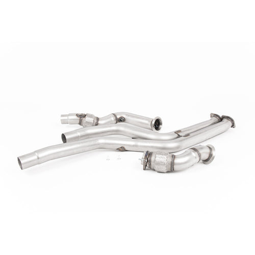 BMW 2 Series M2 Competition Coupe (F87) 2018-2023 Large-bore Downpipes and Cat Bypass Pipes Exhaust