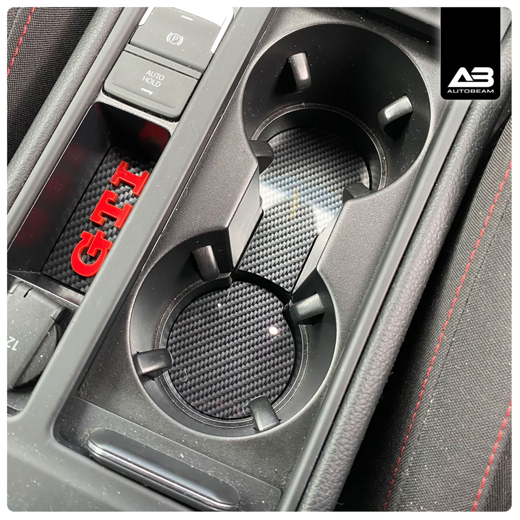 CUP HOLDER INSERT PLATE SET | GOLF MK7