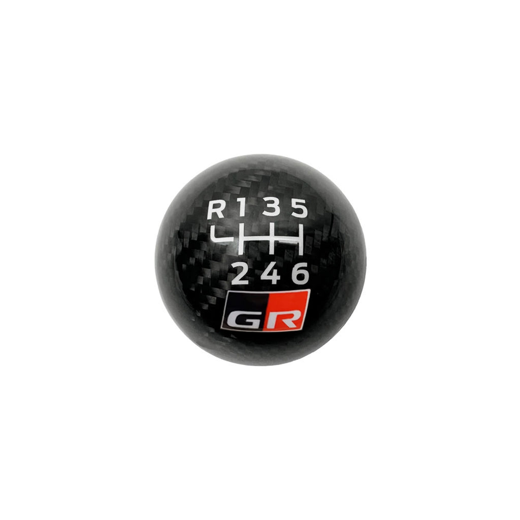 CARBON FIBRE GEAR SHIFT KNOB | GR LOGO