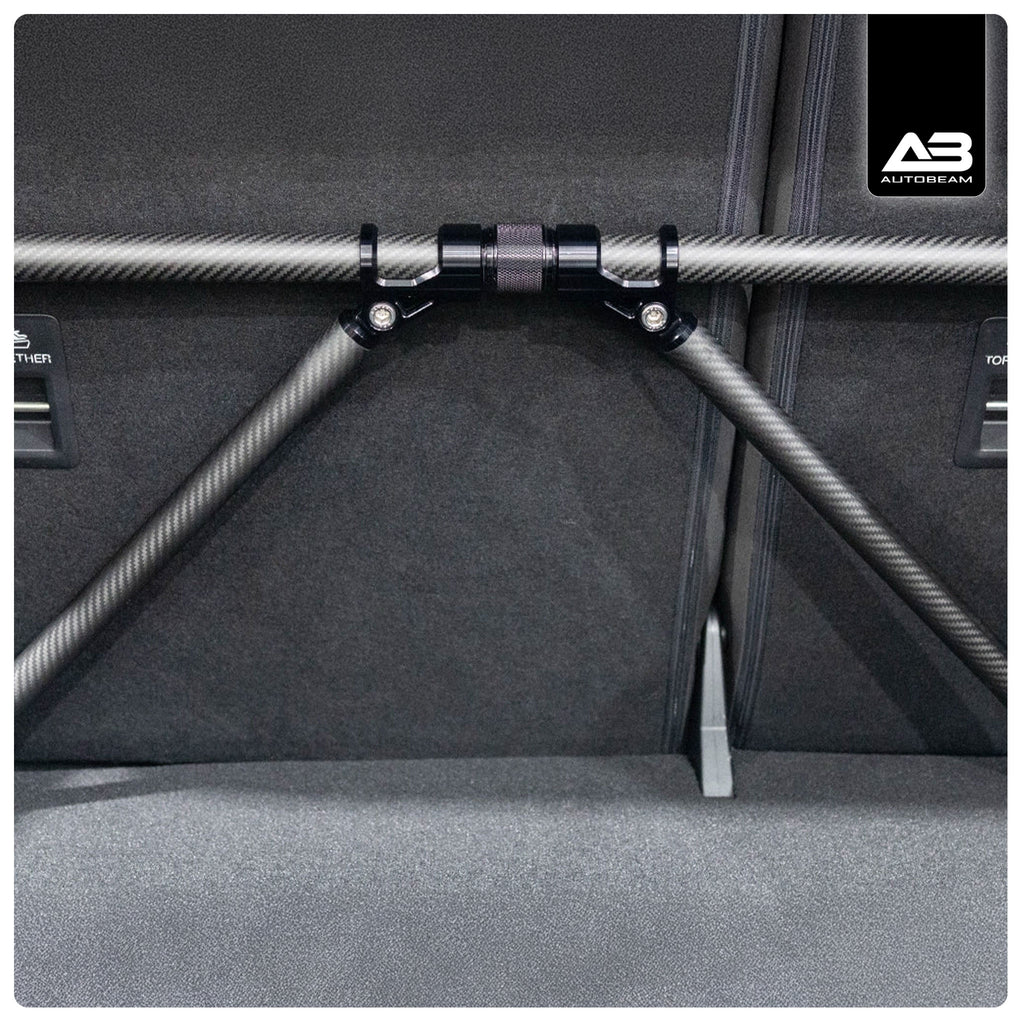 09D Carbon Rear Cross Brace | Fiesta MK7 ST