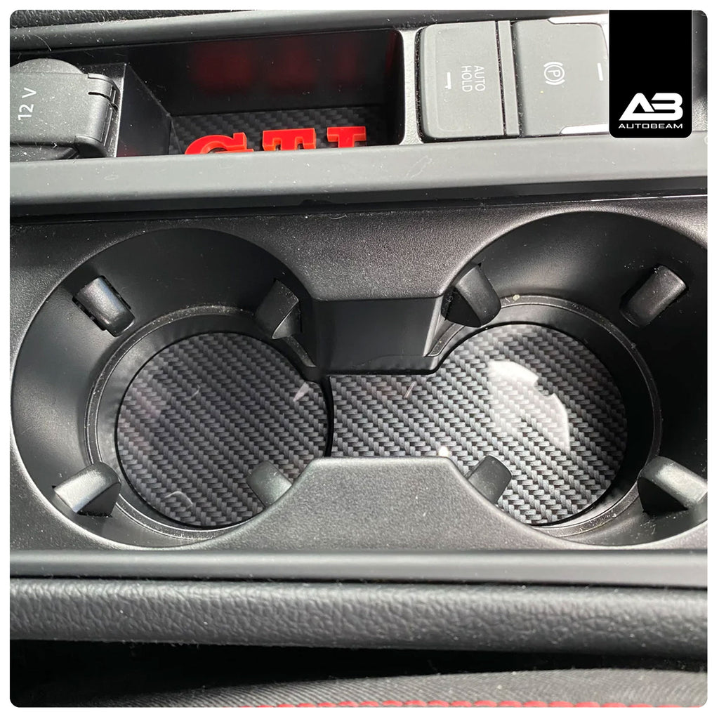 CUP HOLDER INSERT PLATE SET | GOLF MK7