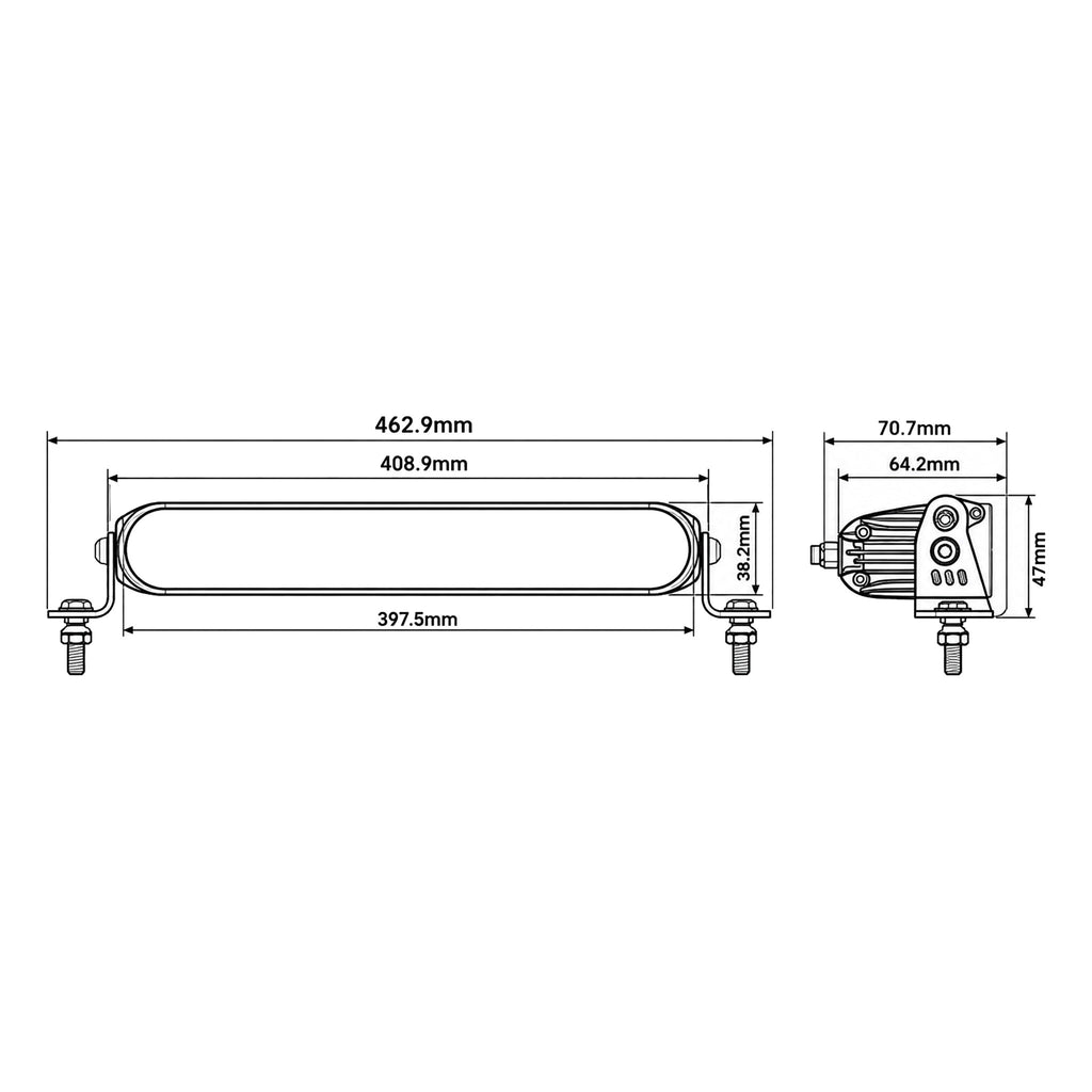 12V 24V light bar