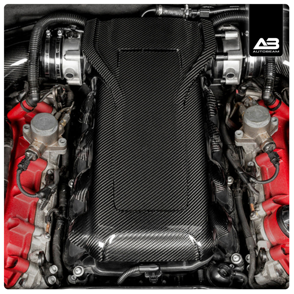 CARBON FIBRE ENGINE COVER | AUDI RS5/RS4 B8