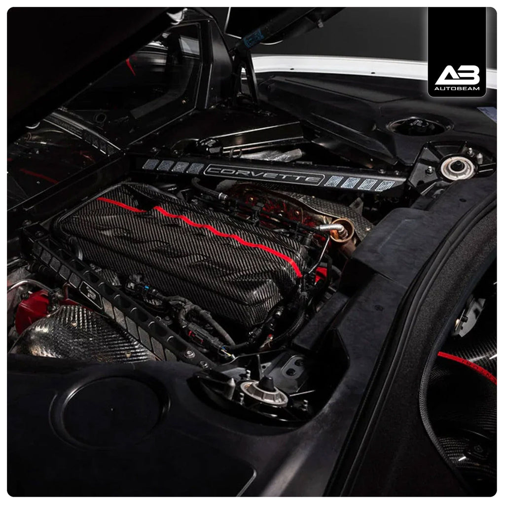 CARBON FIBRE ENGINE COVER | C8 STINGRAY CORVETTE