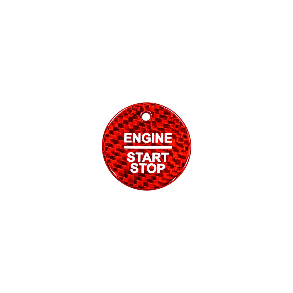CARBON FIBRE PUSH BUTTON START OVERLAY | FIESTA MK8 | PUMA MK2 | FOCUS MK4