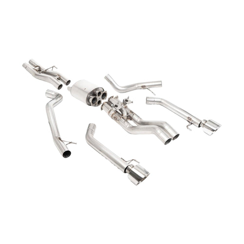 Ford F150 Raptor R 5.2 V8 Supercharged Gen 3 Valved Catback with GT-134 Tips