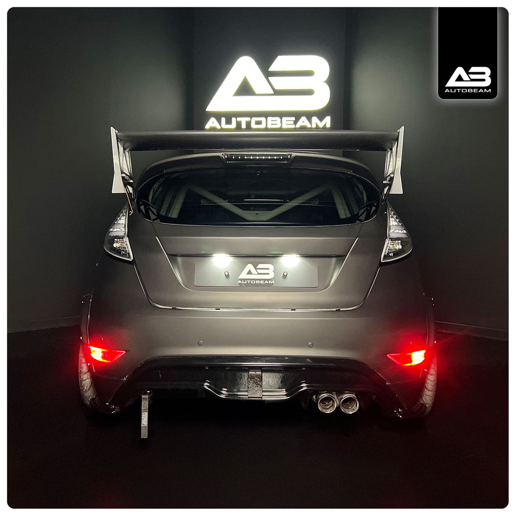 LED Rear dual fog kit | Clear | Ford Fiesta MK7