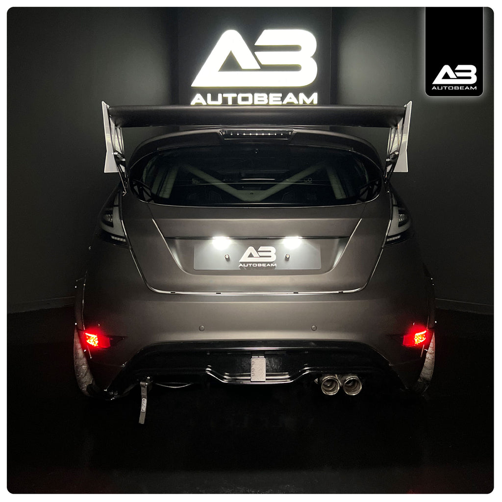 LED Rear dual fog kit | Smoked | Ford Fiesta MK7