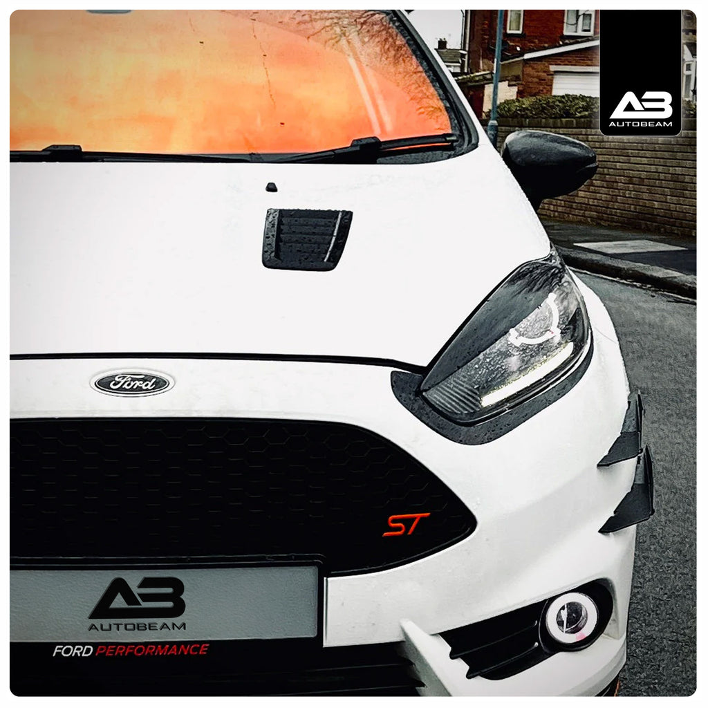 FRONT BUMPER CANARDS | ALLY-AERO | FIESTA MK7.5 ST