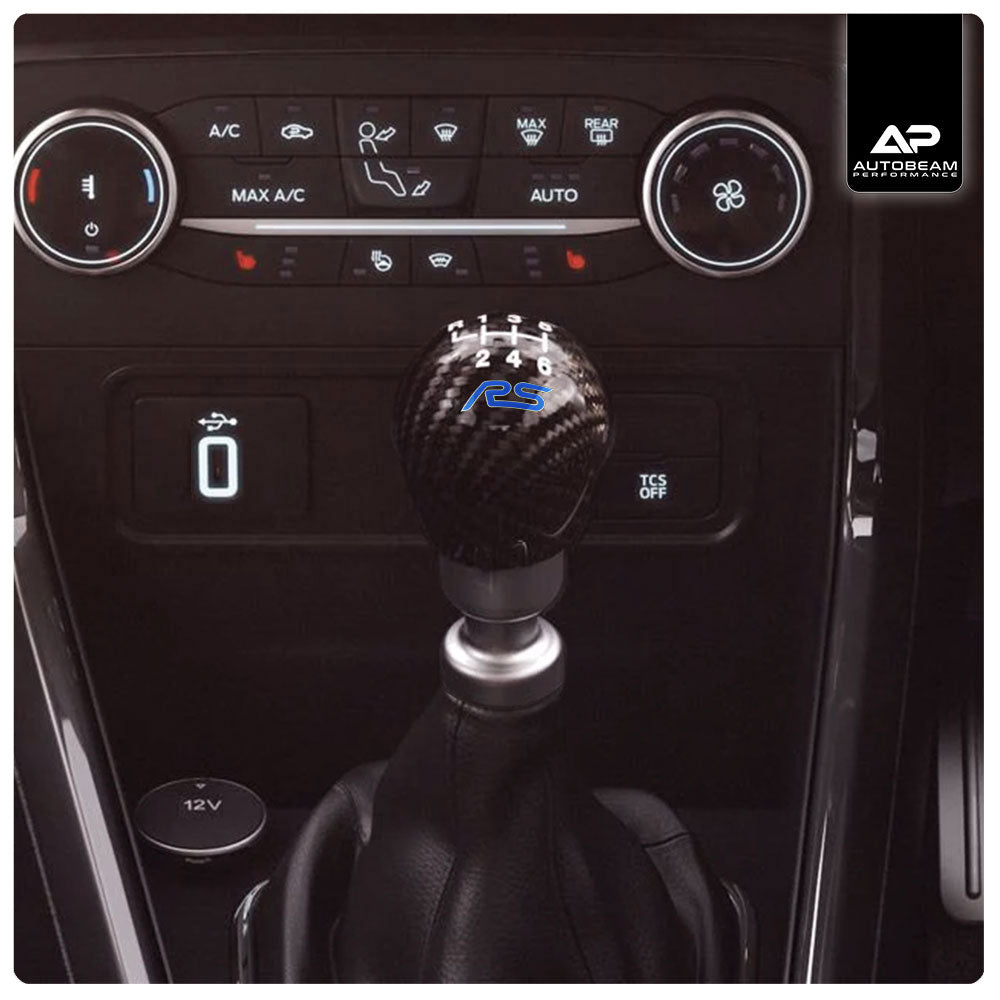 CARBON FIBRE GEAR SHIFT KNOB | RS LOGO