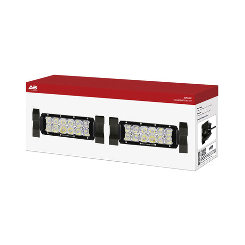 Grille Combination Kit | Dual row | Transit Custom 2023-Onwards
