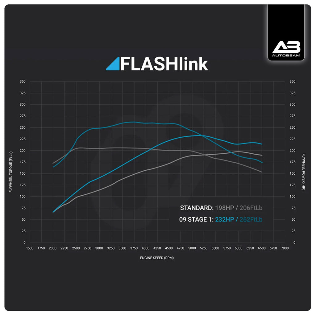 09D FLASHlink Stage 01 | Fiesta MK7 ST