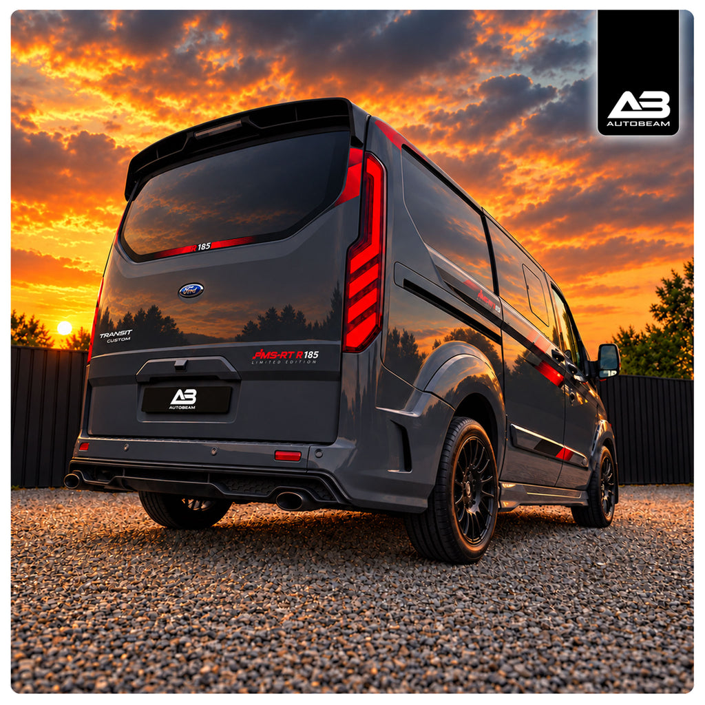 LED Tail lights | White Internals | Ford Transit Custom MK1.5 2018-2023