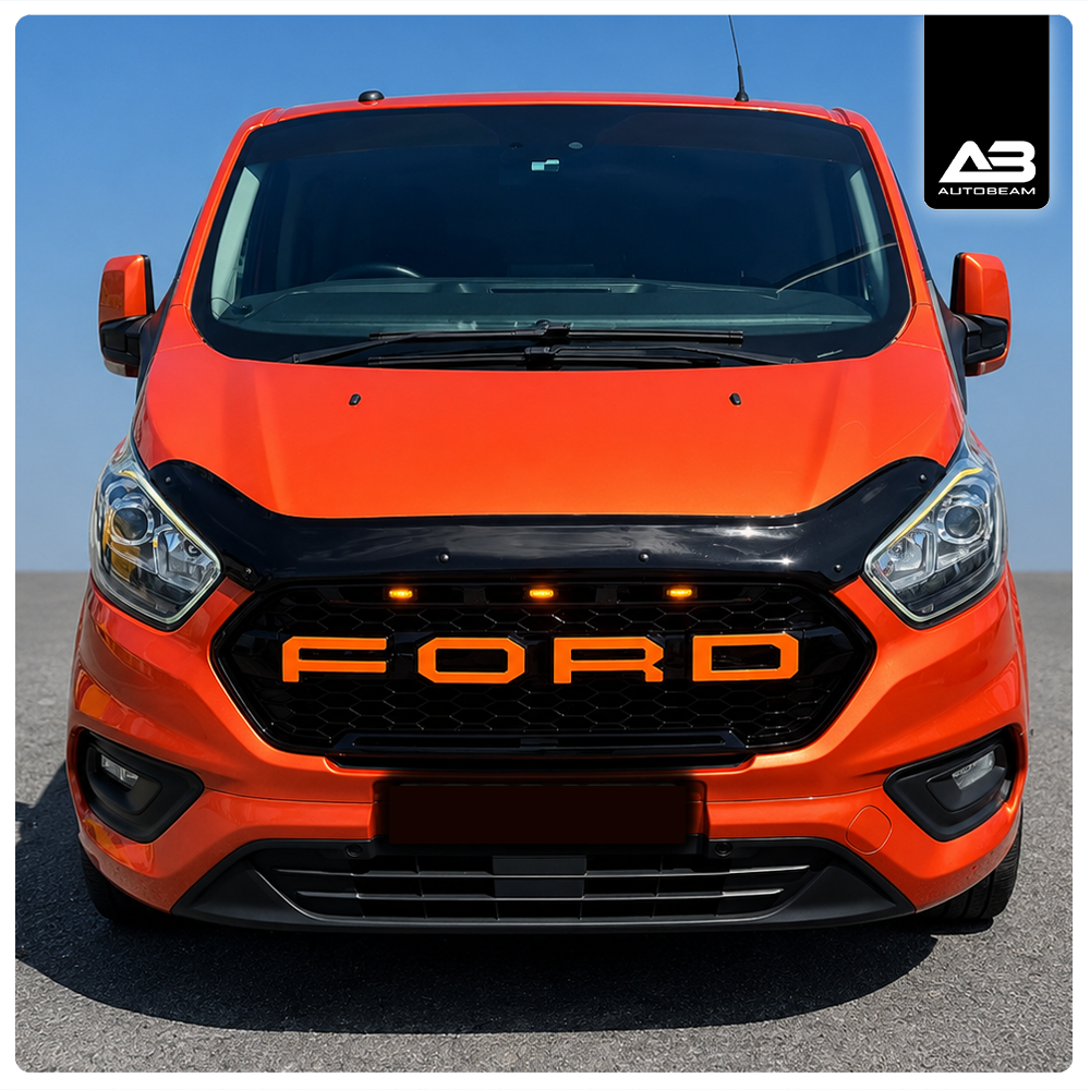 Ford Transit Custom Grille Logo | 4D