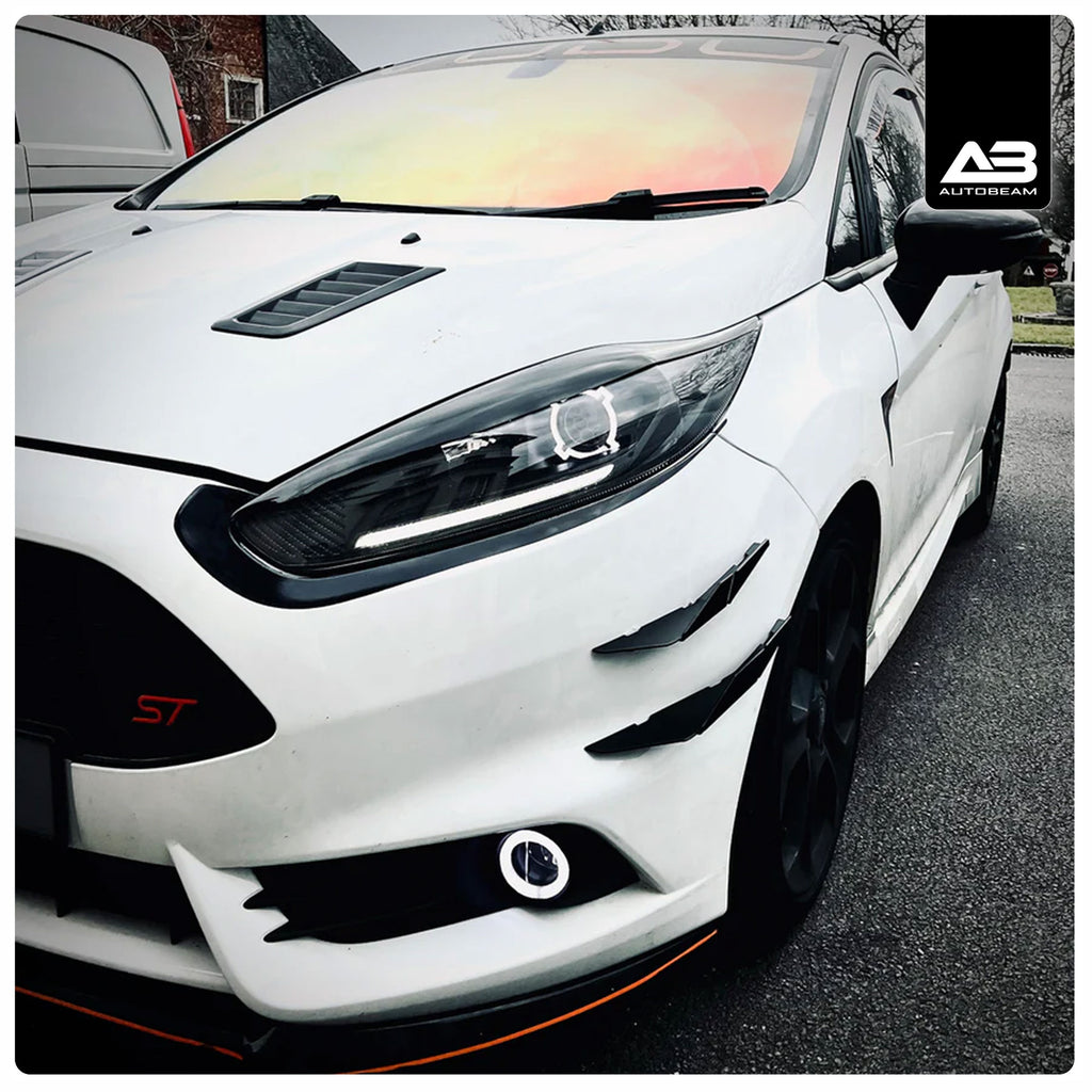 FRONT BUMPER CANARDS | ALLY-AERO | FIESTA MK7.5 ST