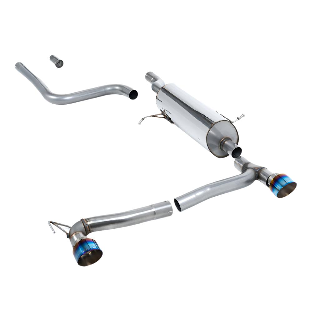 Ford Fiesta Mk8 1.0T EcoBoost ST-Line 3 & 5 Door (100ps & 125ps OPF/GPF Models Only) - Maxton Dual Outlet Kits 2019-2023 Particulate Filter-back Exhaust