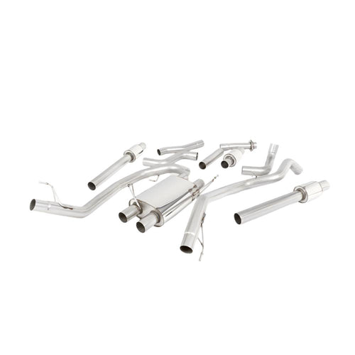 Ford F150 Raptor 3.5 V6 EcoBoost Supercrew 2018-2023 Cat-back Exhaust - Polished Tips