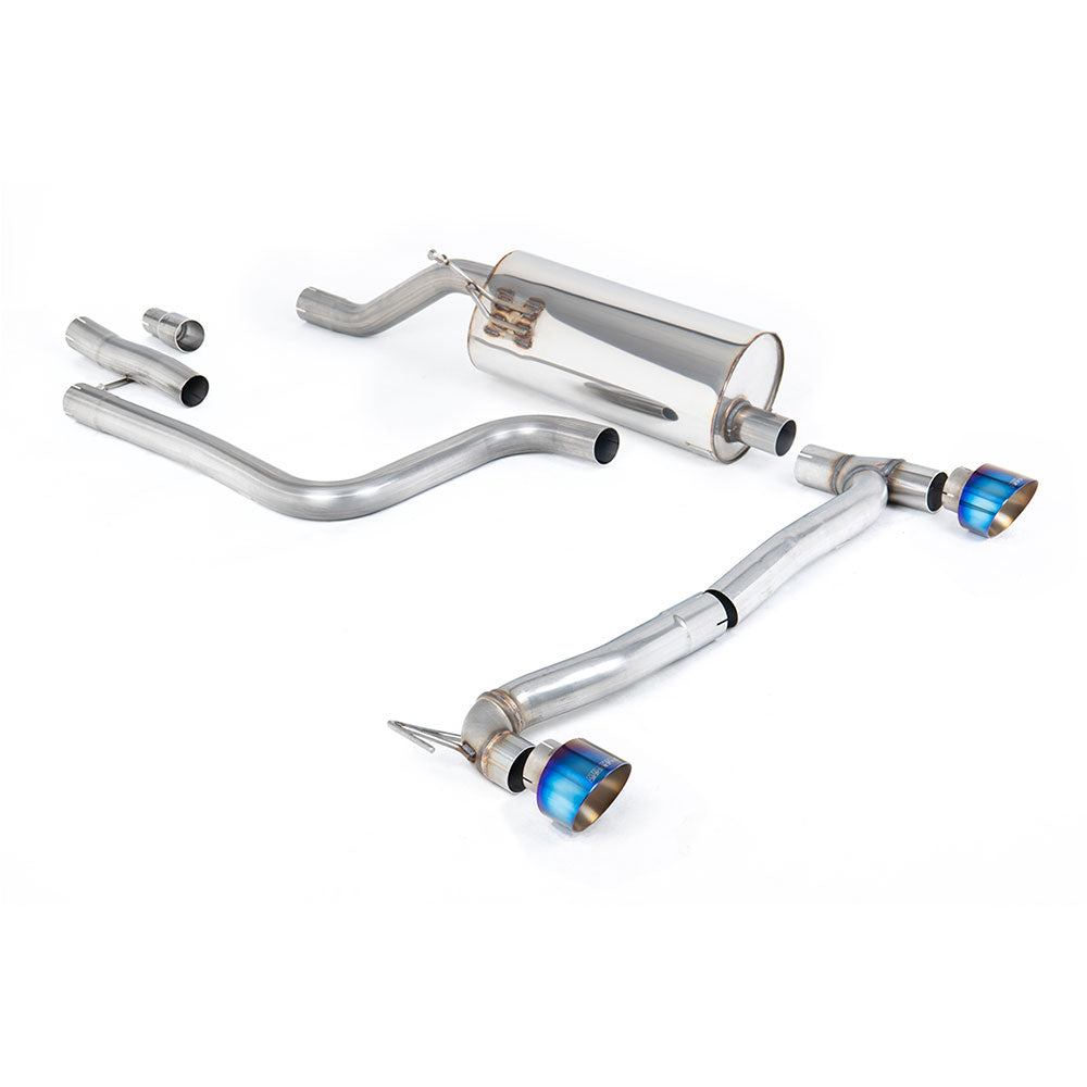 Ford Fiesta Mk8 1.0T EcoBoost ST-Line 3 & 5 Door (155ps Hybrid OPF/GPF Models Only) - Maxton Designs Dual Outlet Kits 2020-2023 Particulate Filter-back Exhaust