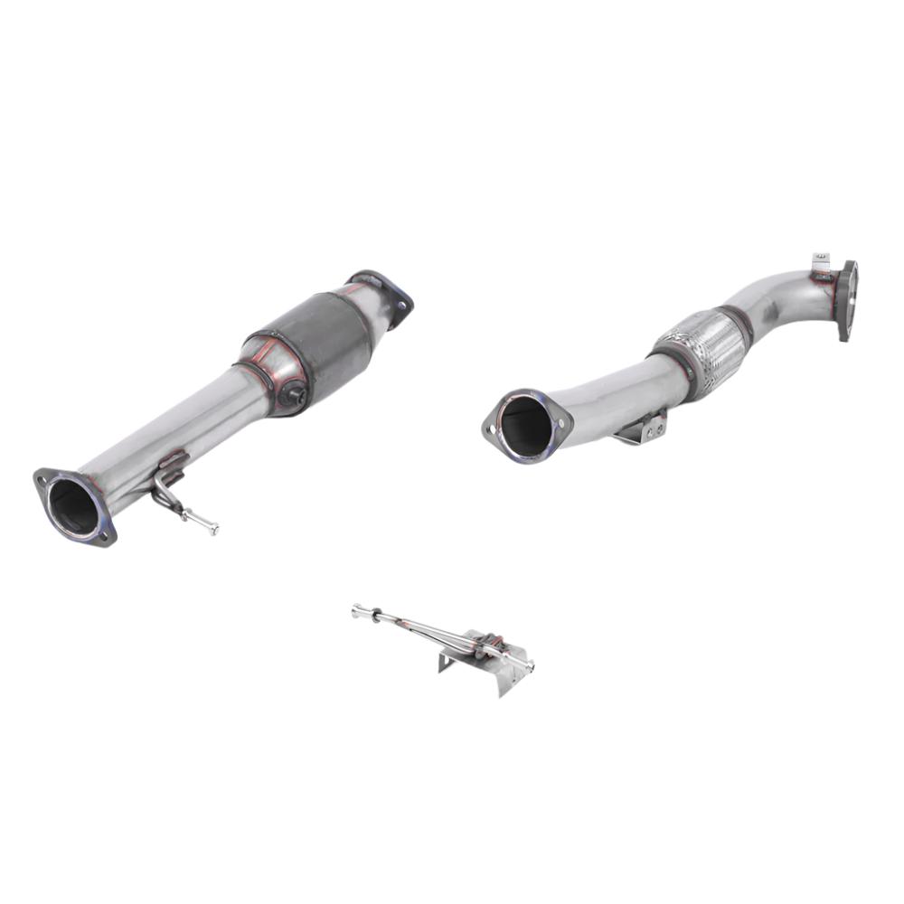 Ford Focus Mk2 ST 225 2005-2010 Large Bore Downpipe and Hi-Flow Sports Cat Exhaust Ford Focus Mk2 ST 225 2005-2010 Large Bore Downpipe and Hi-Flow Sports Cat Exhaust