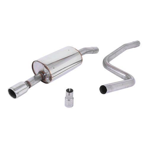 Ford Fiesta Mk6 Zetec-S 1.6 16v 2004-2008 Cat-back Exhaust