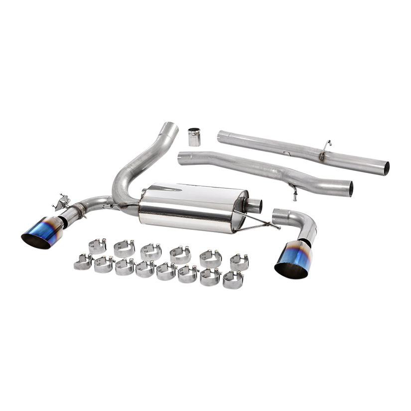 Ford Focus Mk3 RS 2.3-litre EcoBoost 4wd 5-Door Hatchback 2016-2018 Cat-back Exhaust