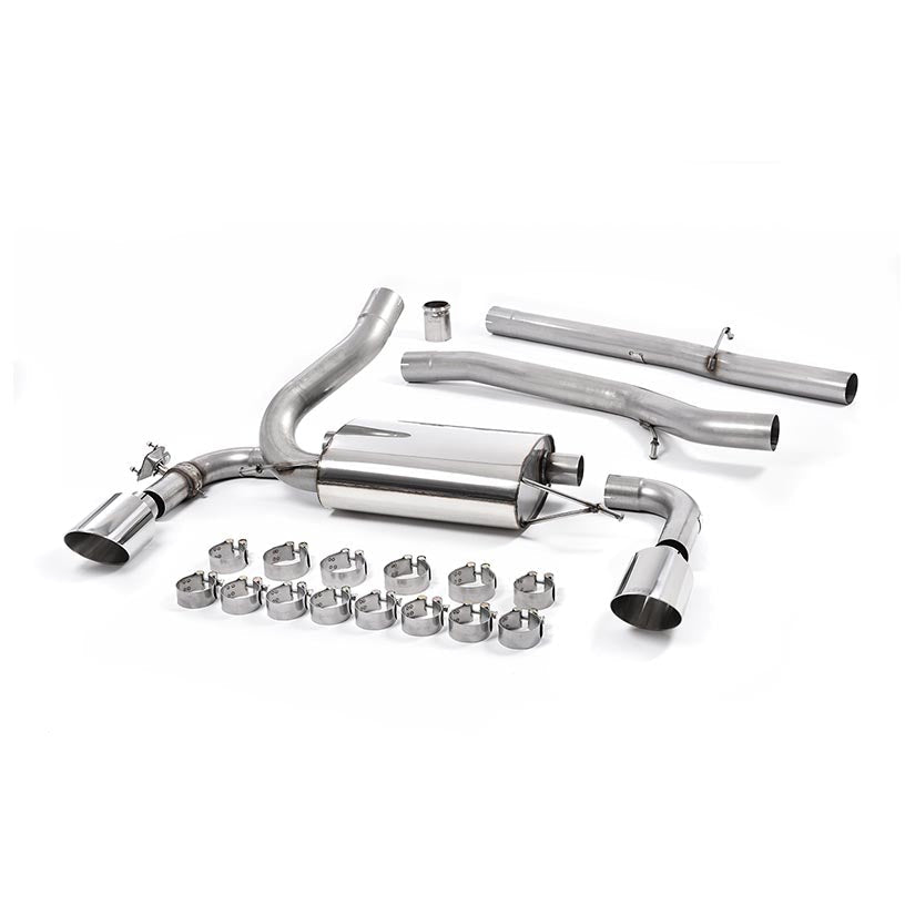 Ford Focus Mk3 RS 2.3-litre EcoBoost 4wd 5-Door Hatchback 2016-2018 Cat-back Exhaust
