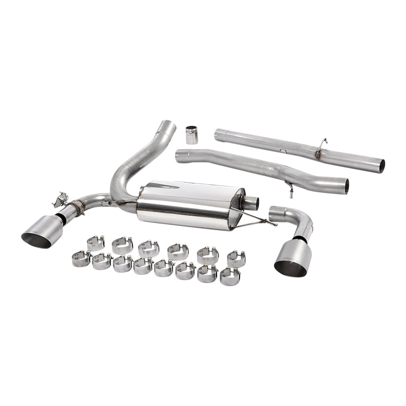 Ford Focus Mk3 RS 2.3-litre EcoBoost 4wd 5-Door Hatchback 2016-2018 Cat-back Exhaust