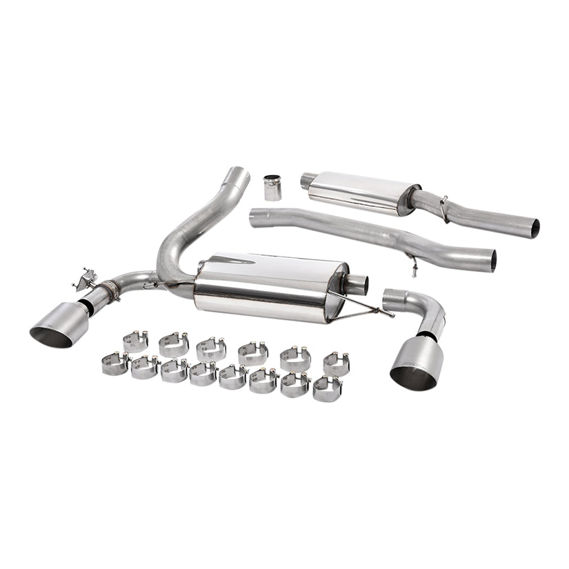 Ford Focus Mk3 RS 2.3-litre EcoBoost 4wd 5-Door Hatchback 2016-2018 Cat-back Exhaust