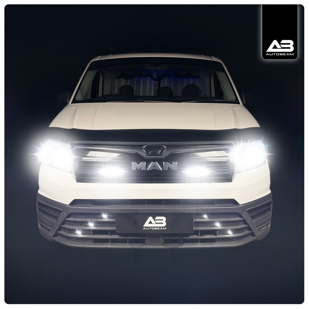 Grille Combination Kit | DRL + Dual row | MAN TGE