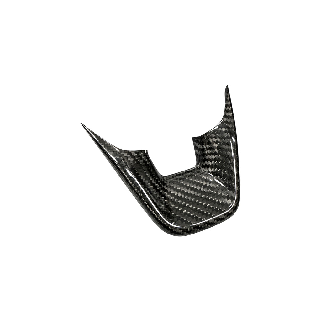 CARBON FIBRE LOWER STEERING WHEEL TRIM | FIESTA MK8 | PUMA MK2 | FOCUS MK4