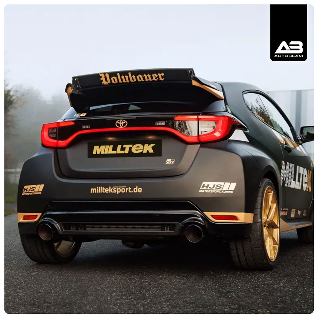 Non Resonated OPF/GPF Back | Toyota Yaris GR Gen 2 1.6T (OPF/GPF Models Only) 2024-Onwards