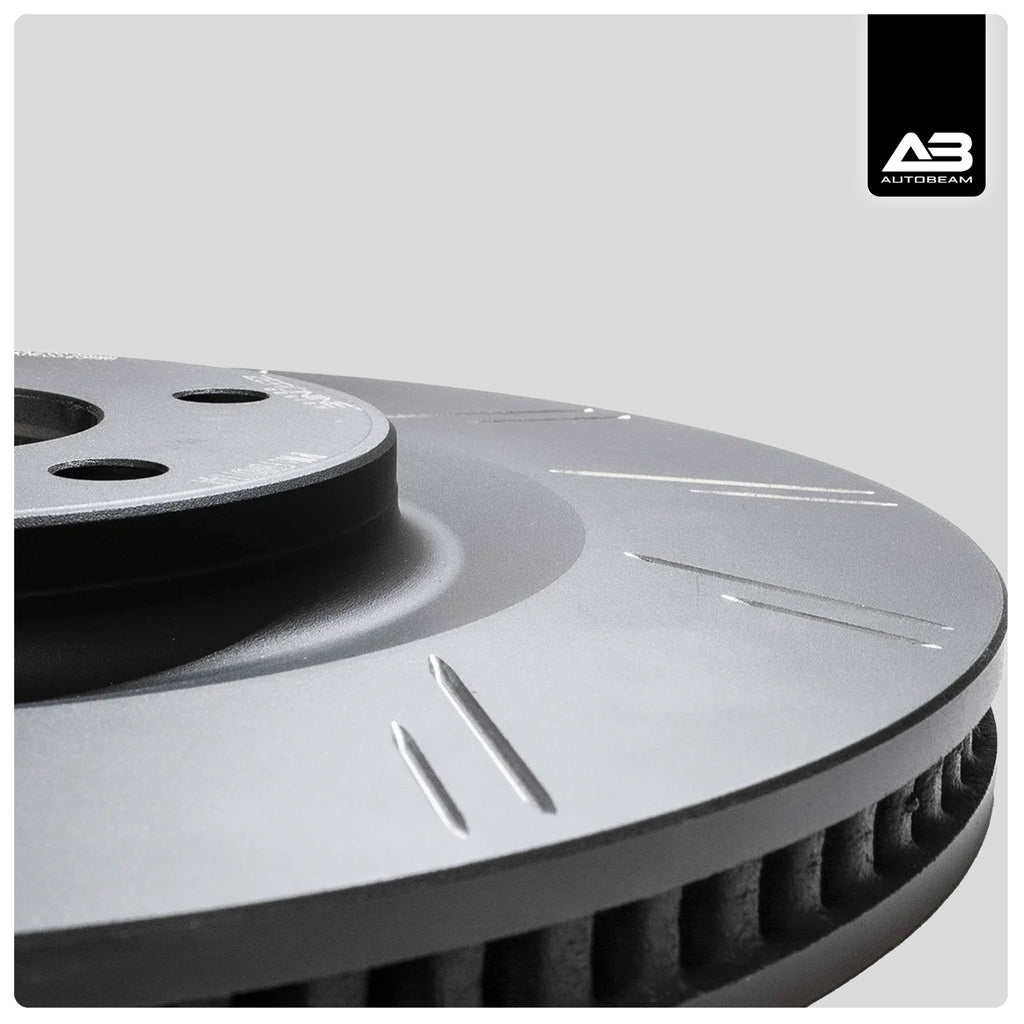 09D Grooved Rear Brake Disc Pair | Puma ST