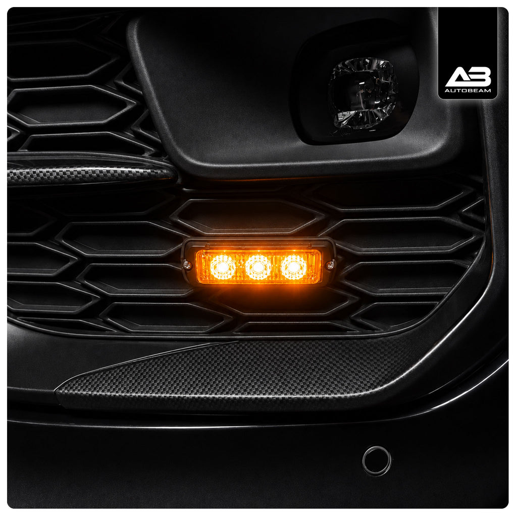 LED Marker | Stealth Series | Amber Strobe