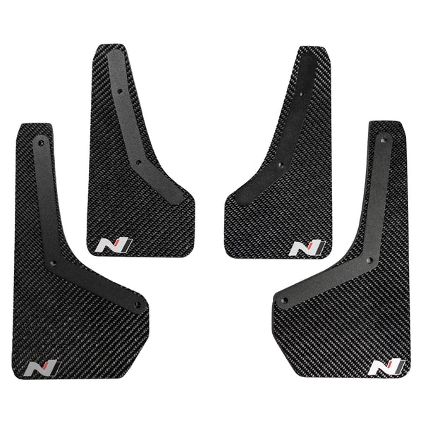 CARBON FIBRE RALLY FLAPS SHORTIEZ | HYUNDAI I30N FASTBACK FL CARBON FIBRE RALLY FLAPS SHORTIEZ | HYUNDAI I30N FASTBACK FL