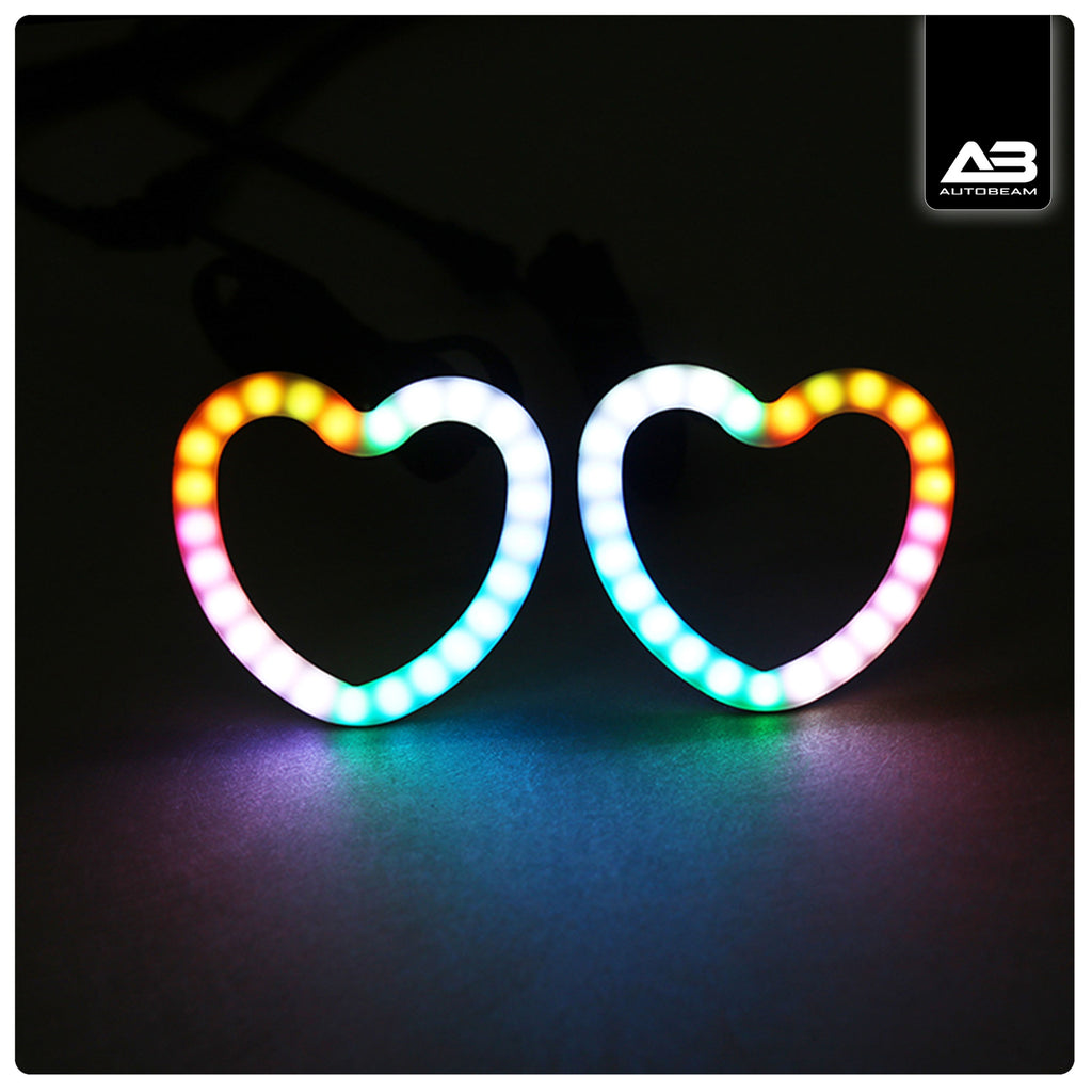 LED Ambient Ring | Heart Shape Halo