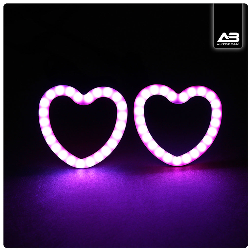 LED Ambient Ring | Heart Shape Halo