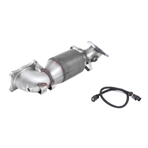 Honda Civic Type R FK2 Turbocharged 2.0 litre i-VTEC (LHD models only) 2015-2017 Cast Downpipe with HJS High Flow Sports Cat Exhaust