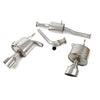 Honda S2000 AP2 2003-2009 Dual Outlet Cat-Back Exhaust System With 150x95 Polished Oval Tips Honda S2000 AP2 2003-2009 Dual Outlet Cat-Back Exhaust System With 150x95 Polished Oval Tips