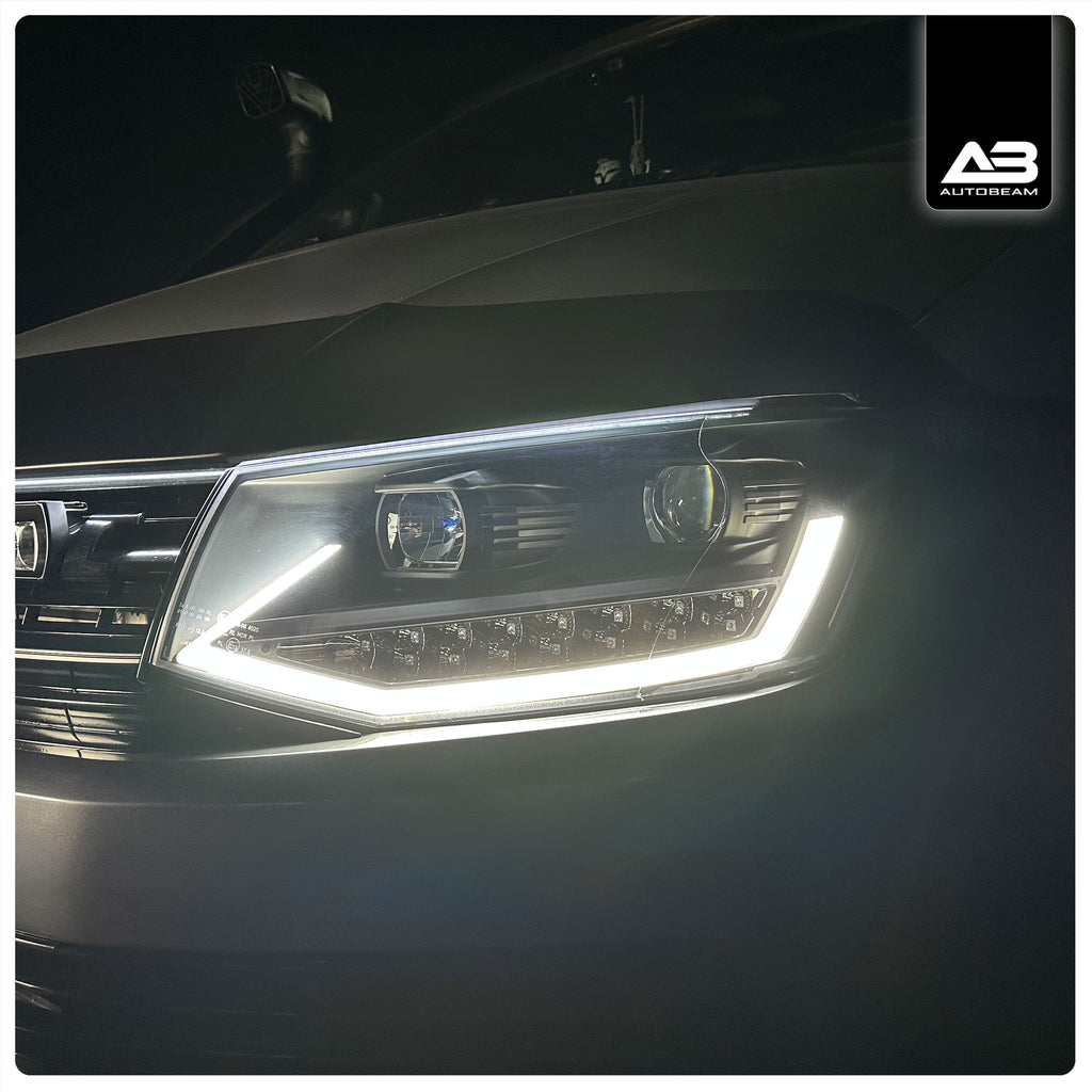 Headlights | Black | Volkswagen Transporter T6