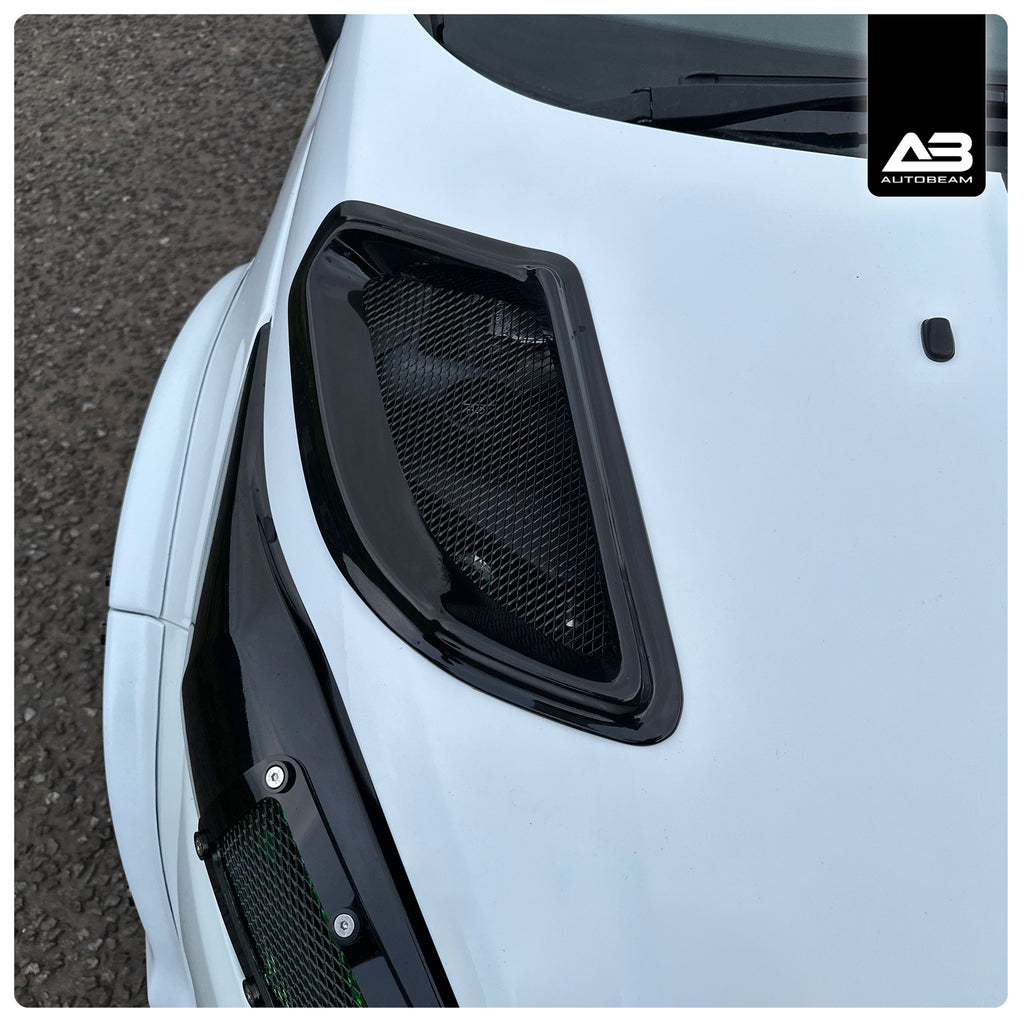 WRC STYLE BONNET VENTS | FIESTA MK7.5