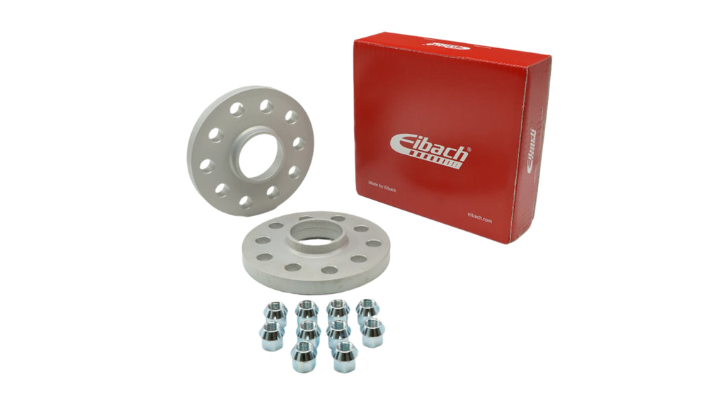 Eibach Pro-Spacer Kit (Pair Of Spacers) 15mm Per Spacer (System 4) S90-4-15-014 (Silver)