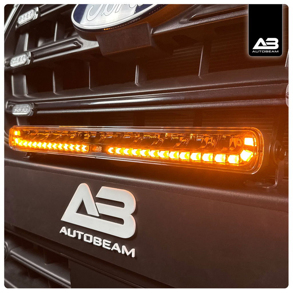 LED Light Bar | DRL + Single-row + Strobe | 19"