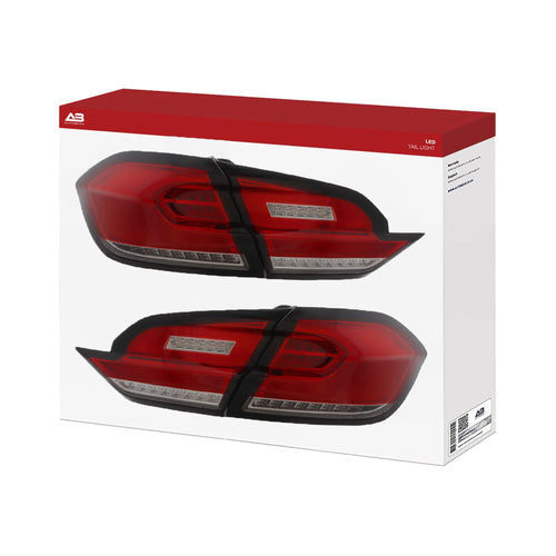 LED Tail lights | Red | Ford Fiesta MK8